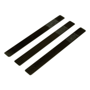 Sample set of carbon profile bars